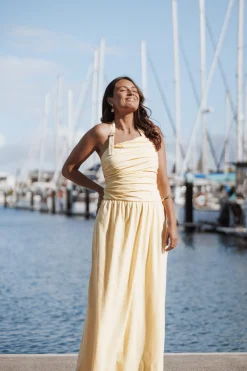 Emalia Halter Maxi Dress