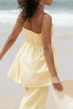 Ember Strapless Tunic Top