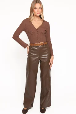 Emer Leather Pant