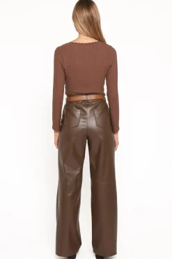 Emer Leather Pant