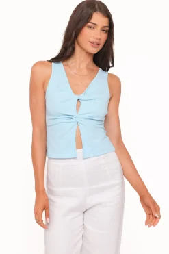 Emmeline Twist Front Top