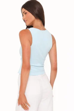 Emmeline Twist Front Top