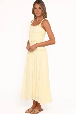 Enola Gather Midi Dress