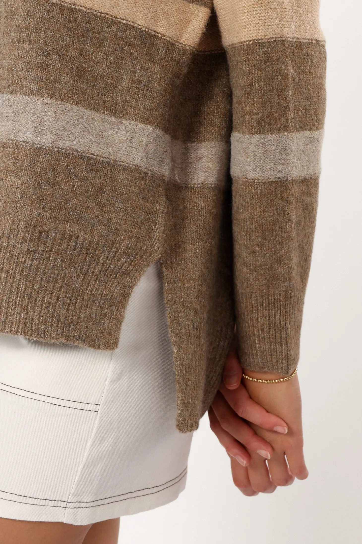 Esther Stripe Knit Sweater