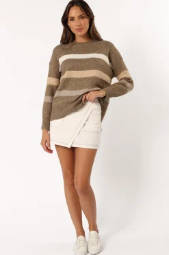 Esther Stripe Knit Sweater