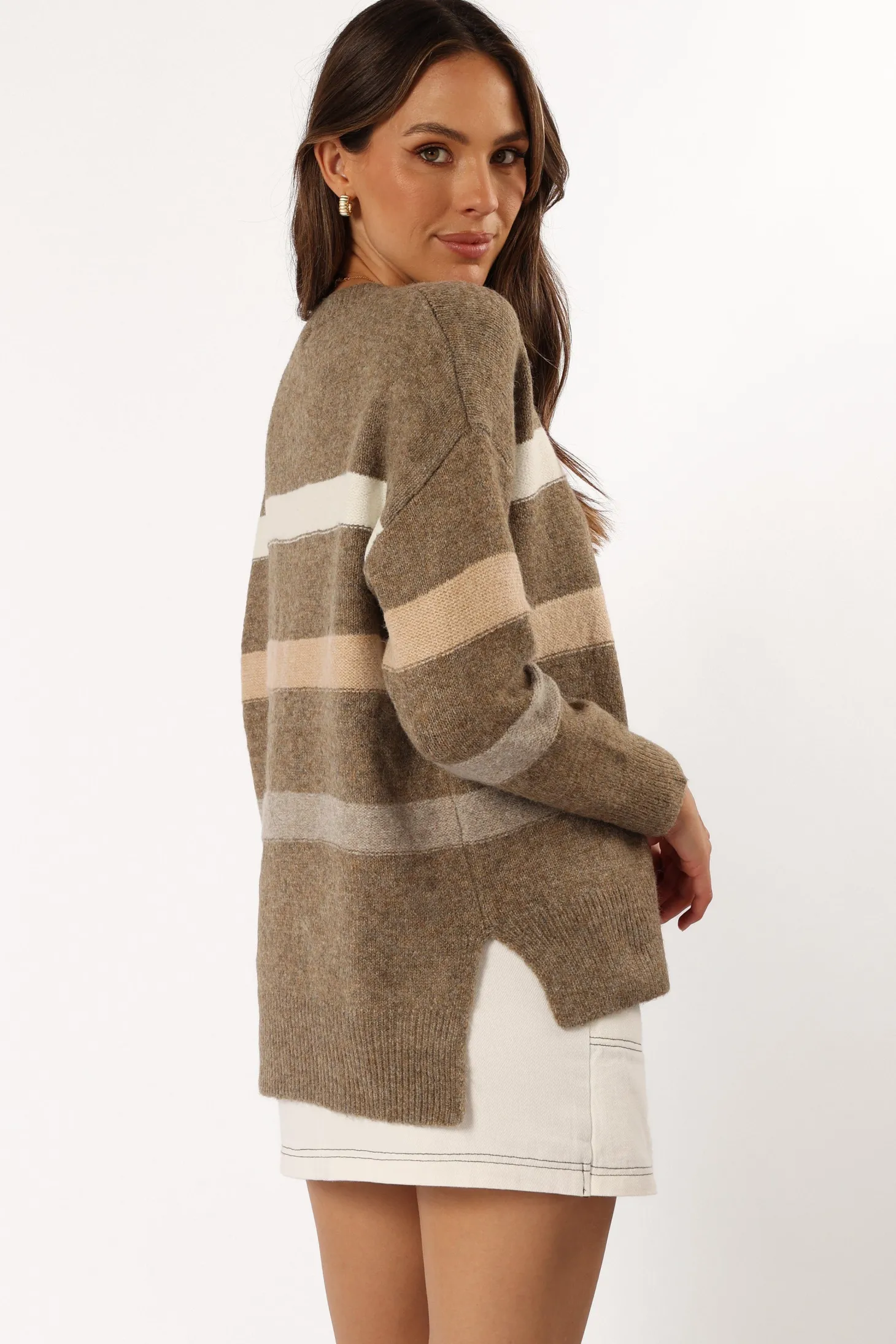 Esther Stripe Knit Sweater