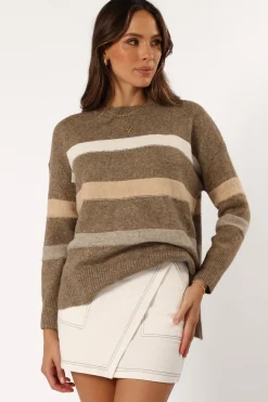 Esther Stripe Knit Sweater