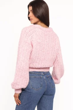 Etta Ballet Wrap Knit Sweater