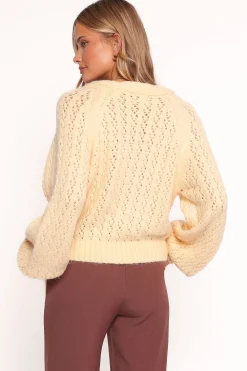Etta Ballet Wrap Knit Sweater