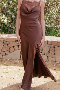 Evana Lace Maxi Dress