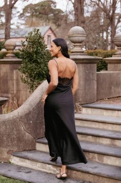 Evana Lace Maxi Dress