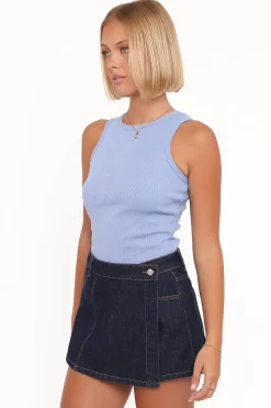 Evanna Denim Skort