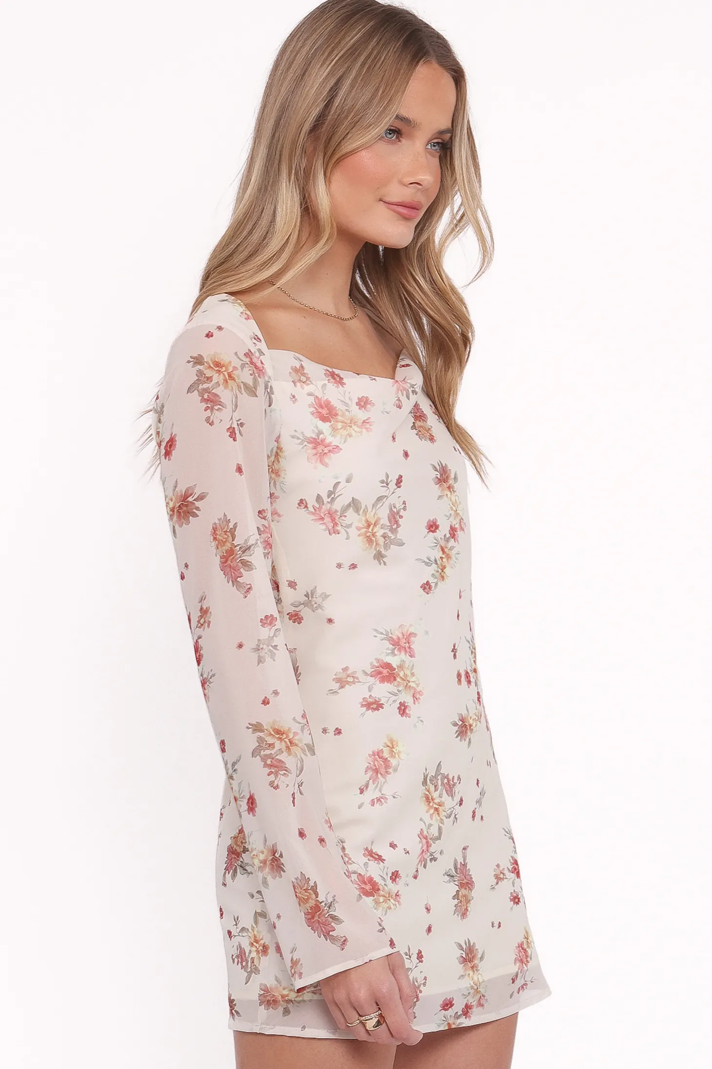 Everlyn Long Sleeve Mini Dress