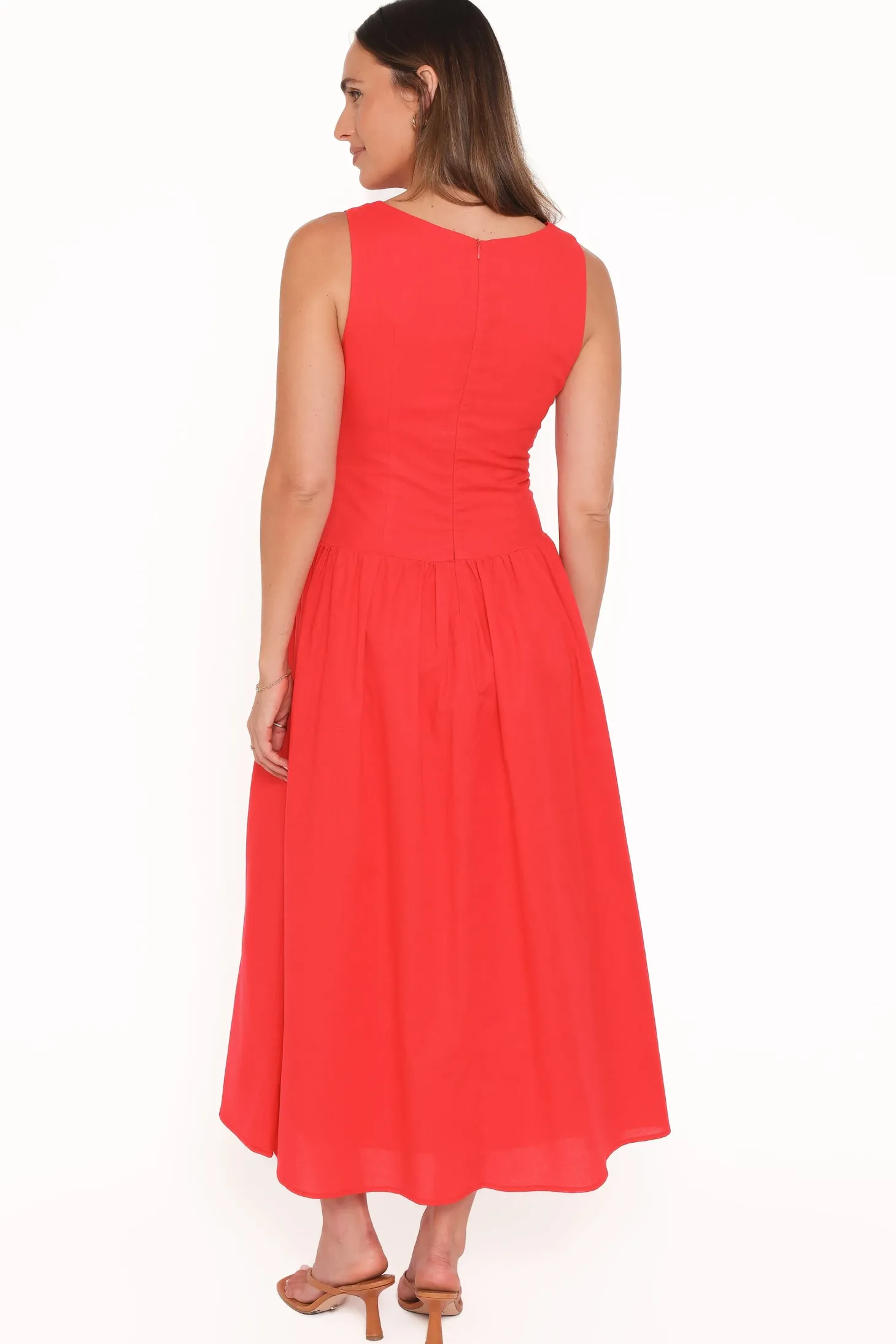 Evie Button Front Maxi Dress