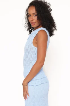 Faeriel Off Shoulder Lace Knit Top