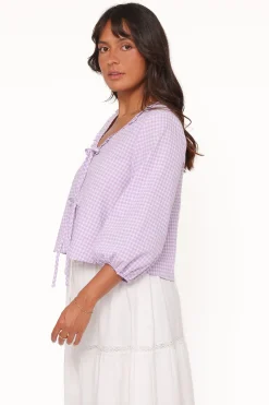 Fainche Front Tie Top
