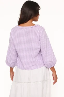 Fainche Front Tie Top