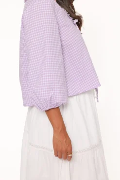 Fainche Front Tie Top