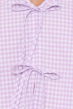 Fainche Front Tie Top