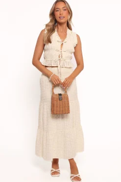 Farica Gingham Top