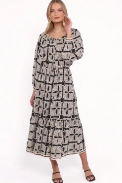 Faris Off Shoulder Midi Dress