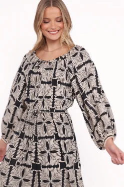 Faris Off Shoulder Midi Dress