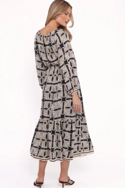 Faris Off Shoulder Midi Dress