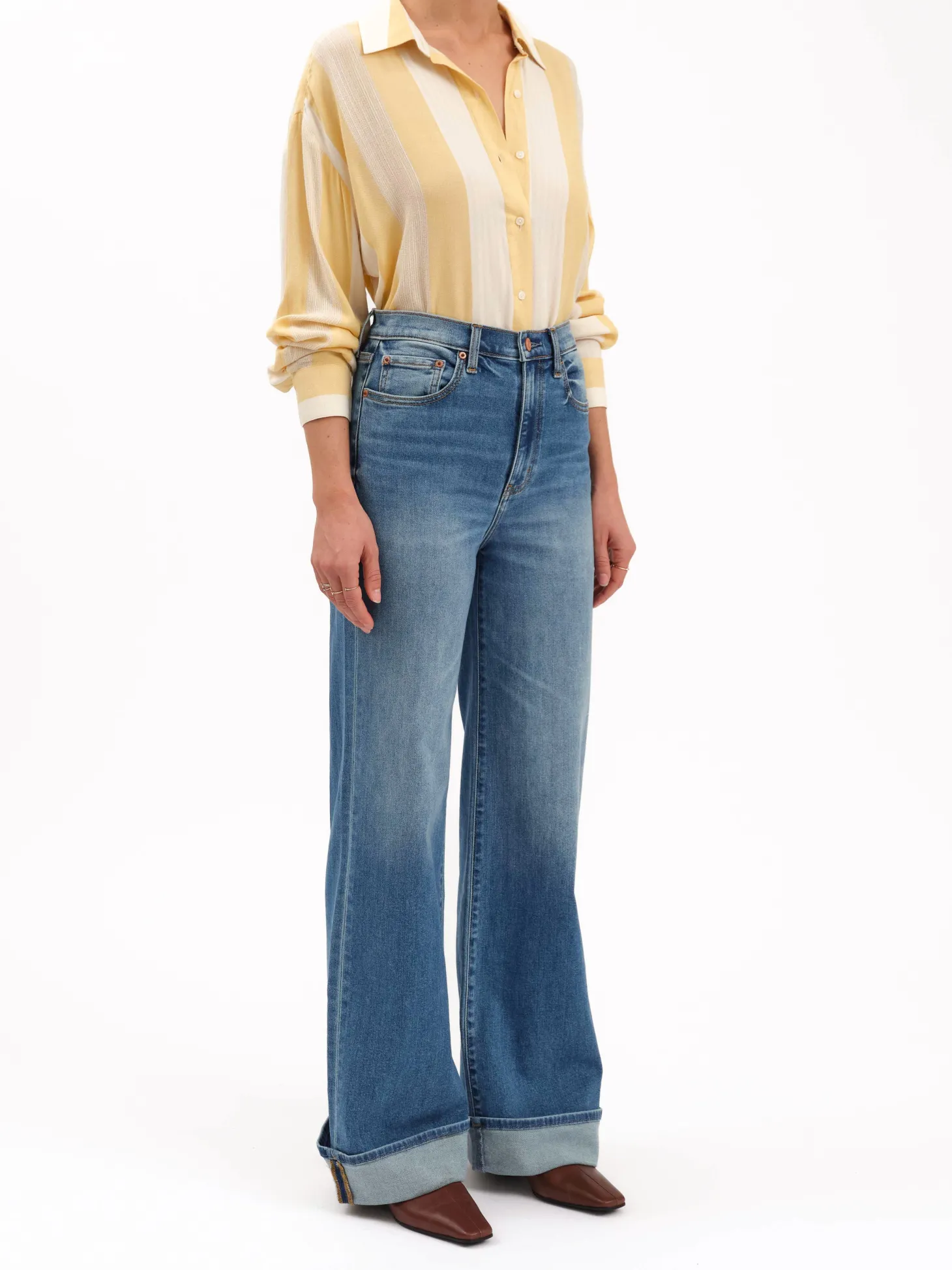 Far Out Wide Leg Jean