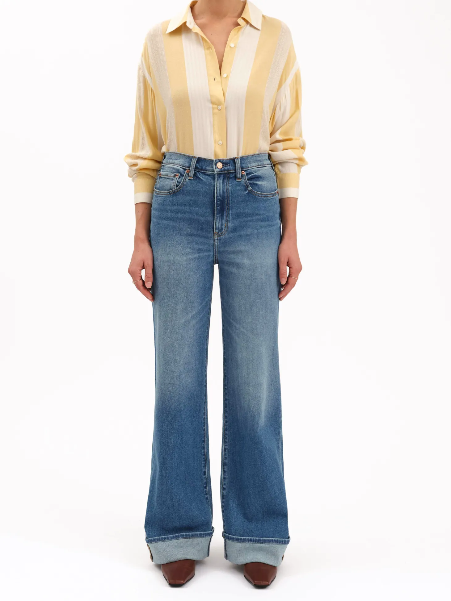 Far Out Wide Leg Jean