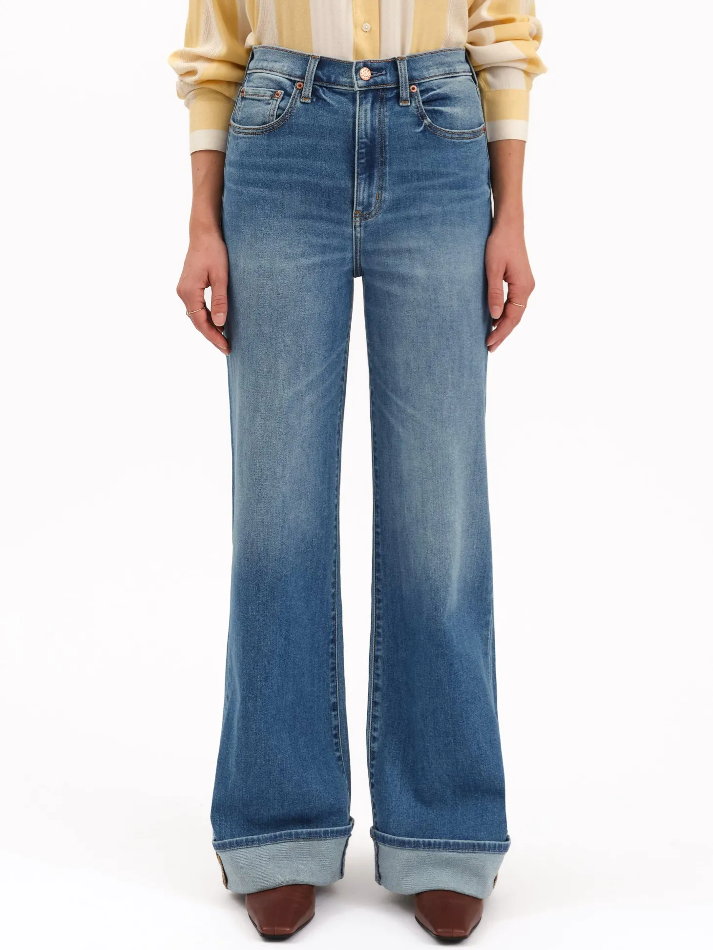 Far Out Wide Leg Jean