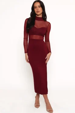 Farrow Long Sleeve Midi Dress