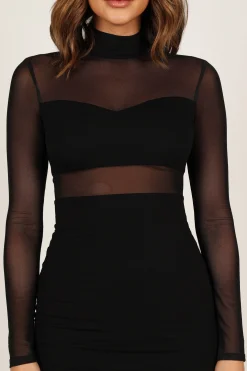Farrow Long Sleeve Midi Dress