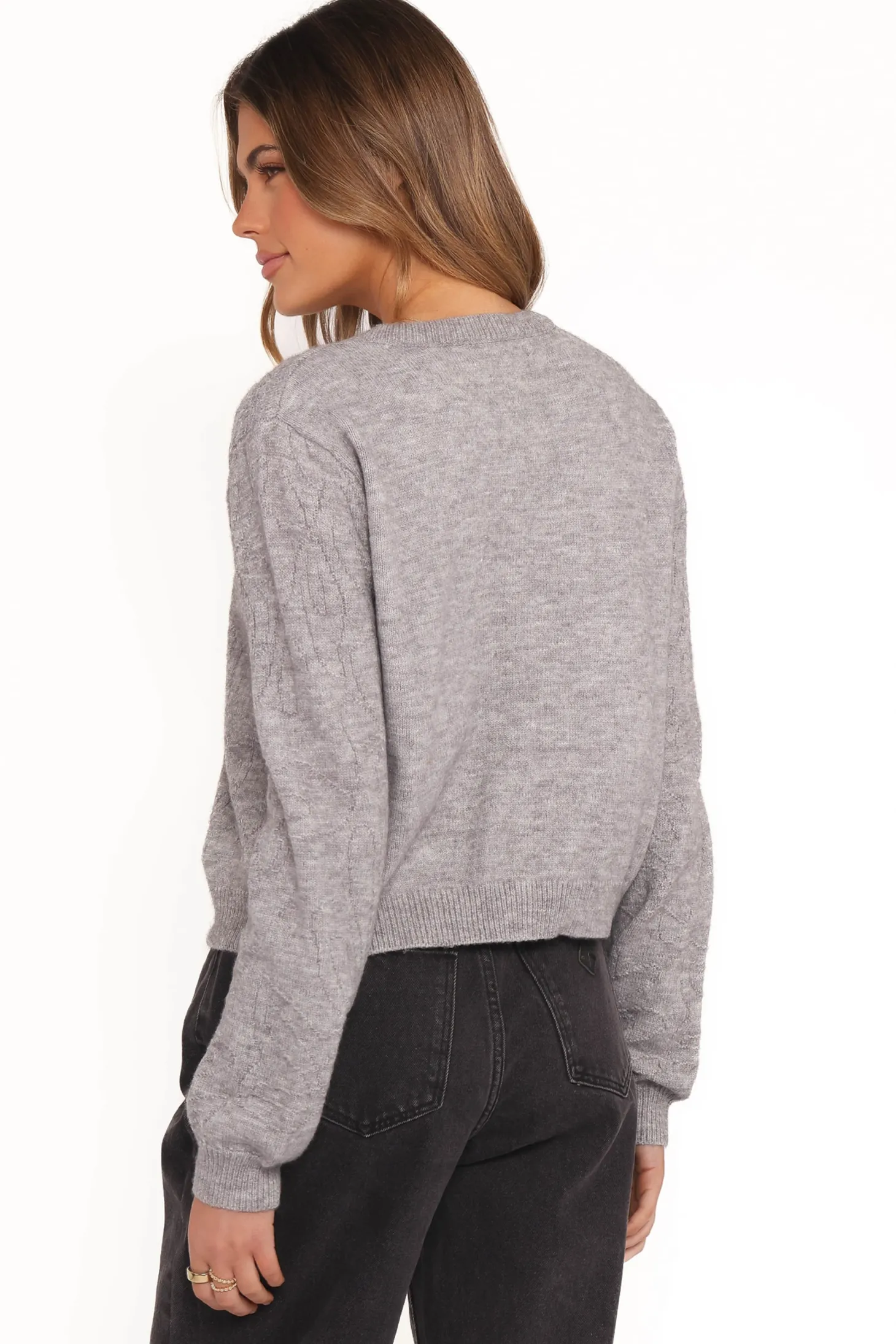 Fauna Tonal Floral Cardigan