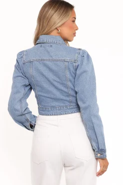 Faven Cropped Denim Jacket