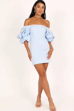 Fern Puff Sleeve Mini Dress