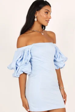 Fern Puff Sleeve Mini Dress