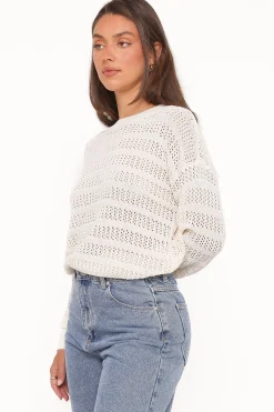 Flavia Open Stitch Sweater