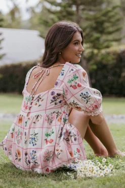 Floretta Puff Sleeve Romper