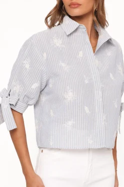 Floriana Tie Sleeve Shirt