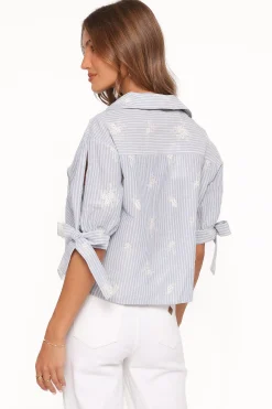 Floriana Tie Sleeve Shirt