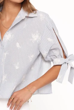 Floriana Tie Sleeve Shirt