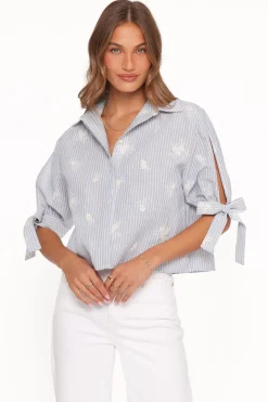 Floriana Tie Sleeve Shirt