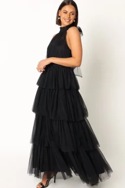 Frances Halterneck Maxi Dress
