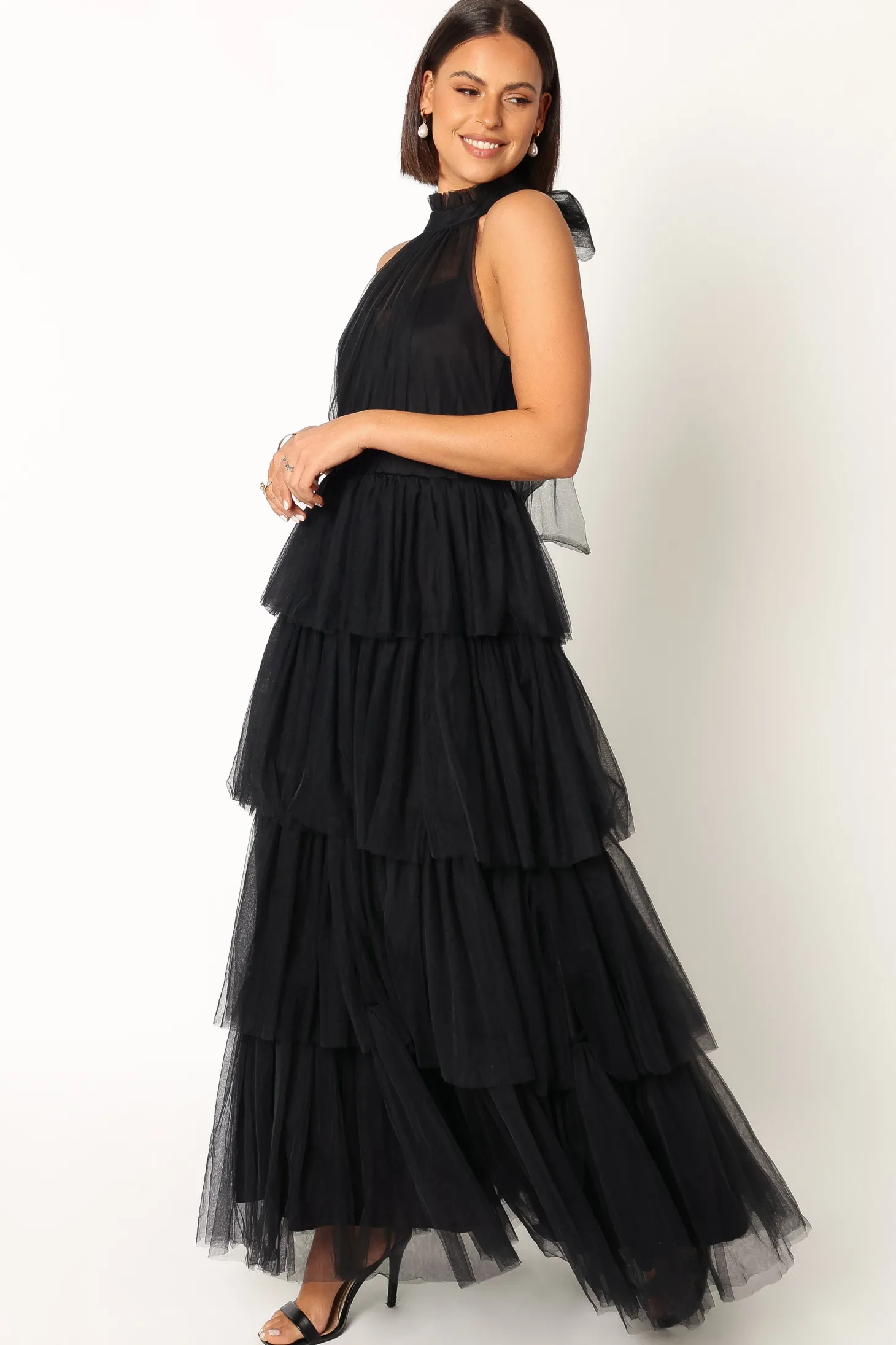 Frances Halterneck Maxi Dress
