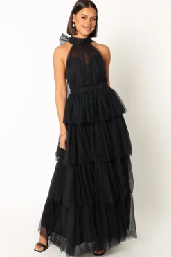 Frances Halterneck Maxi Dress