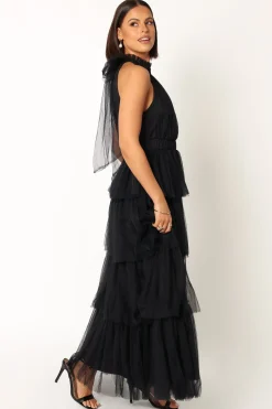 Frances Halterneck Maxi Dress