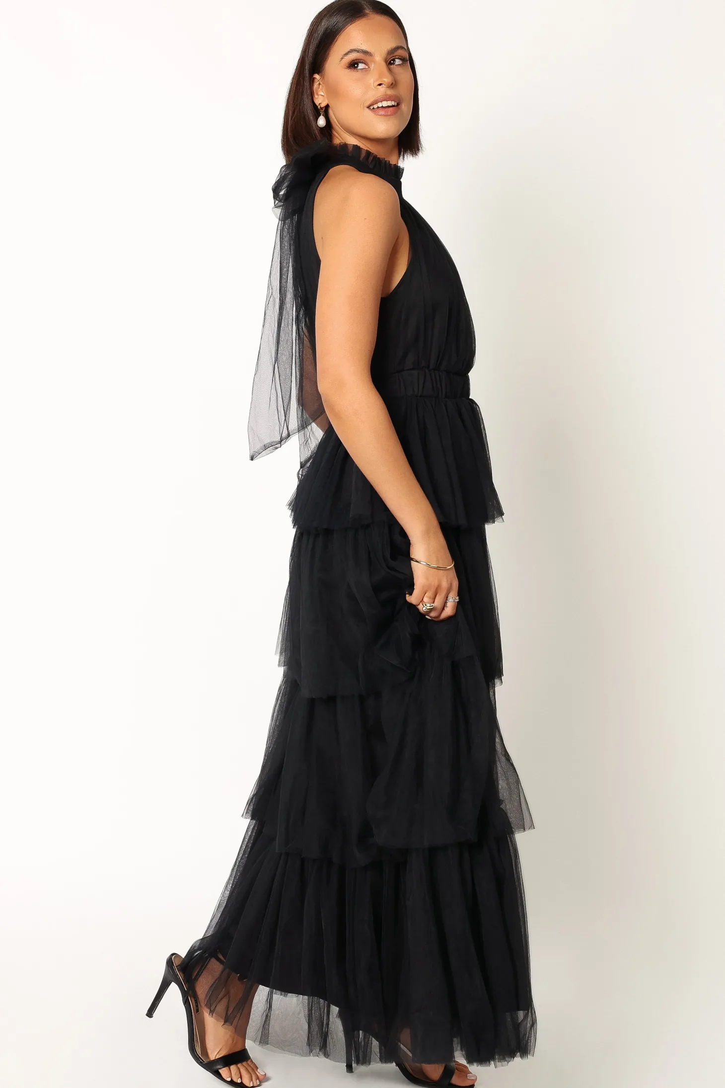 Frances Halterneck Maxi Dress