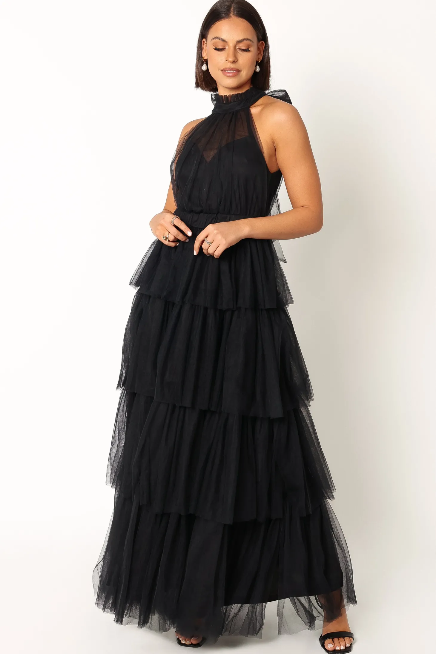 Frances Halterneck Maxi Dress
