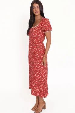 Francine Lace Midi Dress