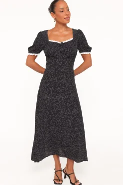 Francine Lace Midi Dress